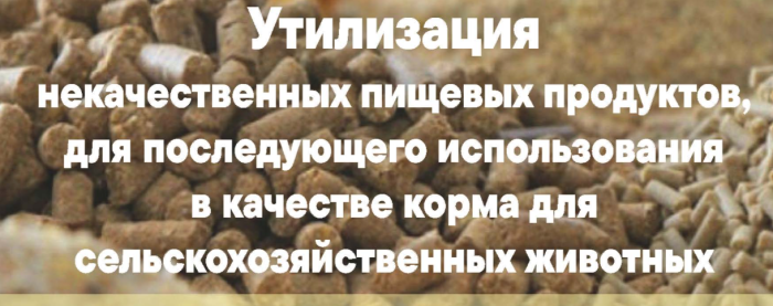 Переработка некачественных пищевых продуктов в корма: технологии, законодательство и бизнес-перспективы