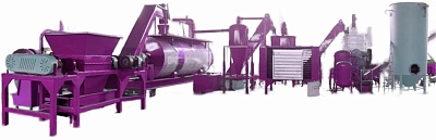 Комплект оборудования для производства мясокостной, рыбной муки, 48 т/сут
