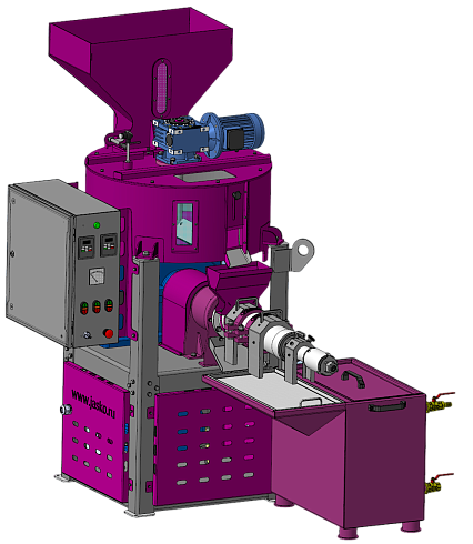 Агрегат маслоотжимной шнековый АМШ-200