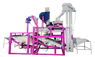 Комплекс шелушения овса, до 1000 кг/час