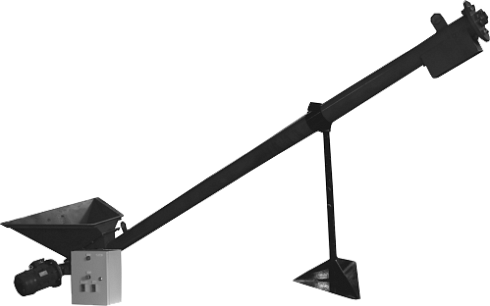 Подающий шнек с частотным регулятором (диаметр 108 мм)