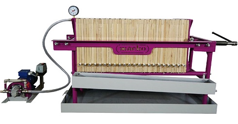 фильтр рамный со стороны желоба