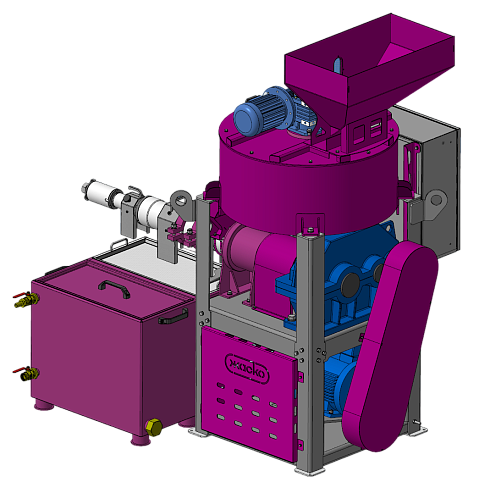 Агрегат маслоотжимной шнековый АМШ-200