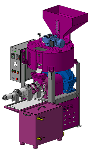 Агрегат маслоотжимной шнековый АМШ-200